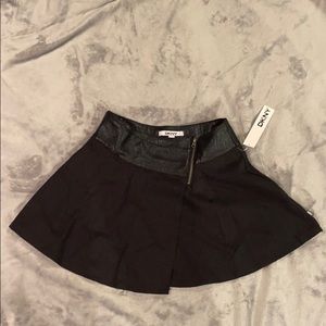 Girls Black swing skirt